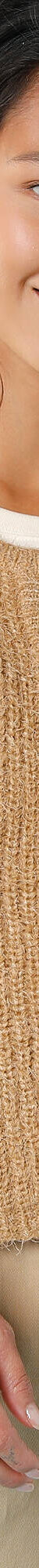 Gilet paletot Spécial Petites, maille poilue (beige) Gilet paletot Spécial Petites, maille poilue (beige)
